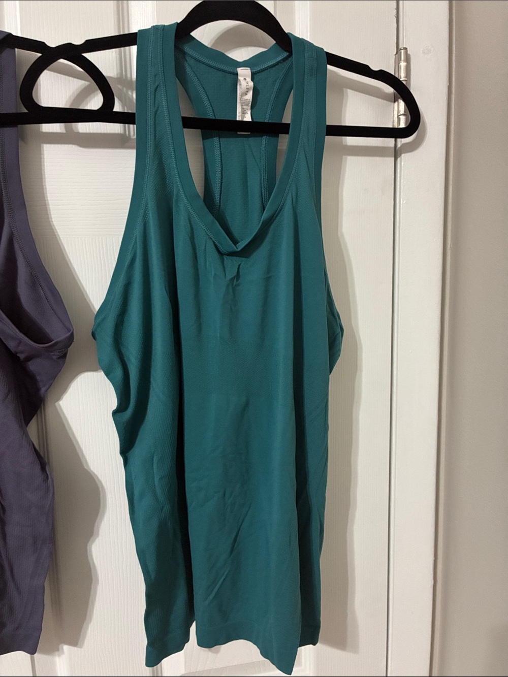 Athleta Momentum Tank Tops, Purple Sage Teal Racer Back Women's 1X Bundle of 3 - Picture 10 of 16